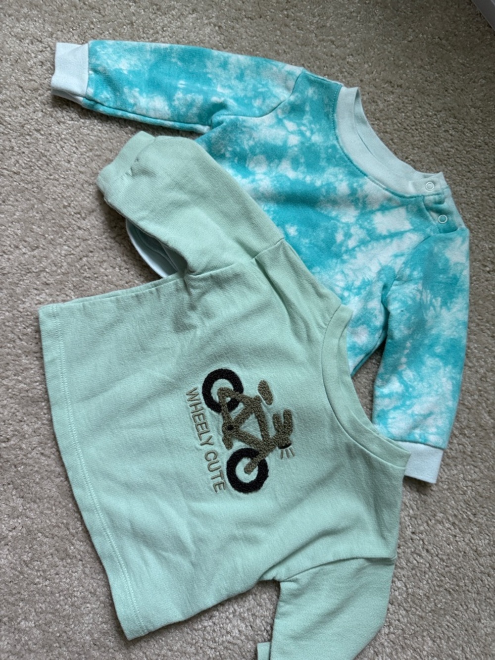 2 Baby Cat & Jack Sweatshirts